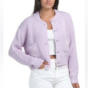 Lush Lilac Women's Cardigan